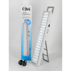 Luz de emergencia 60 leds con pie