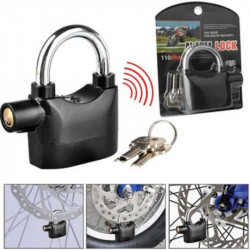 Candado con alarma p/moto chico