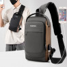 Bandolera cruzada con puerto usb